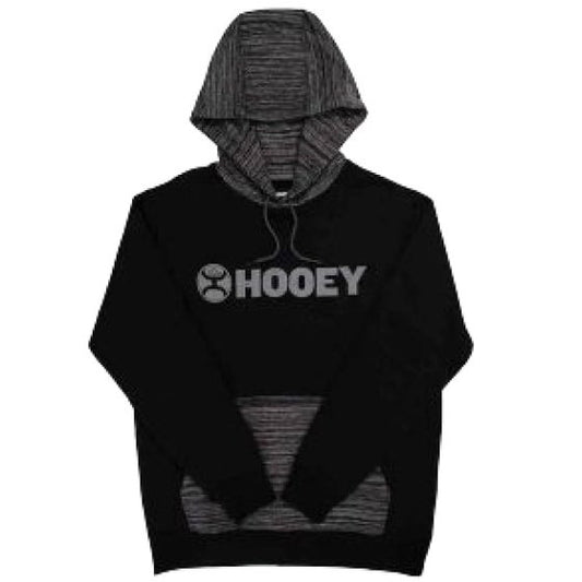 Hooey Unisex Hoodie Lock-Up Double Lined Hood HH1191BK - Hooey