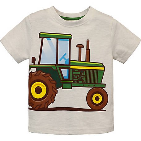 John Deere Toddler Boy's Shirt Big Tractor