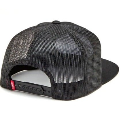 Kimes Ranch Cap American Standard Trucker Hat Flat Bill Charcoal