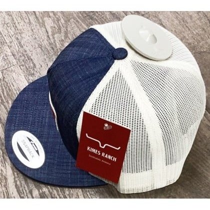 Kimes Ranch Cap Flat Brim High Profile Panoramic Snapback