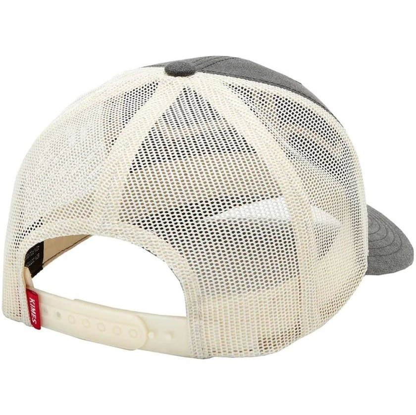 Kimes Ranch Cap Weekly Trucker Curved Bill 6 Panel Grey
