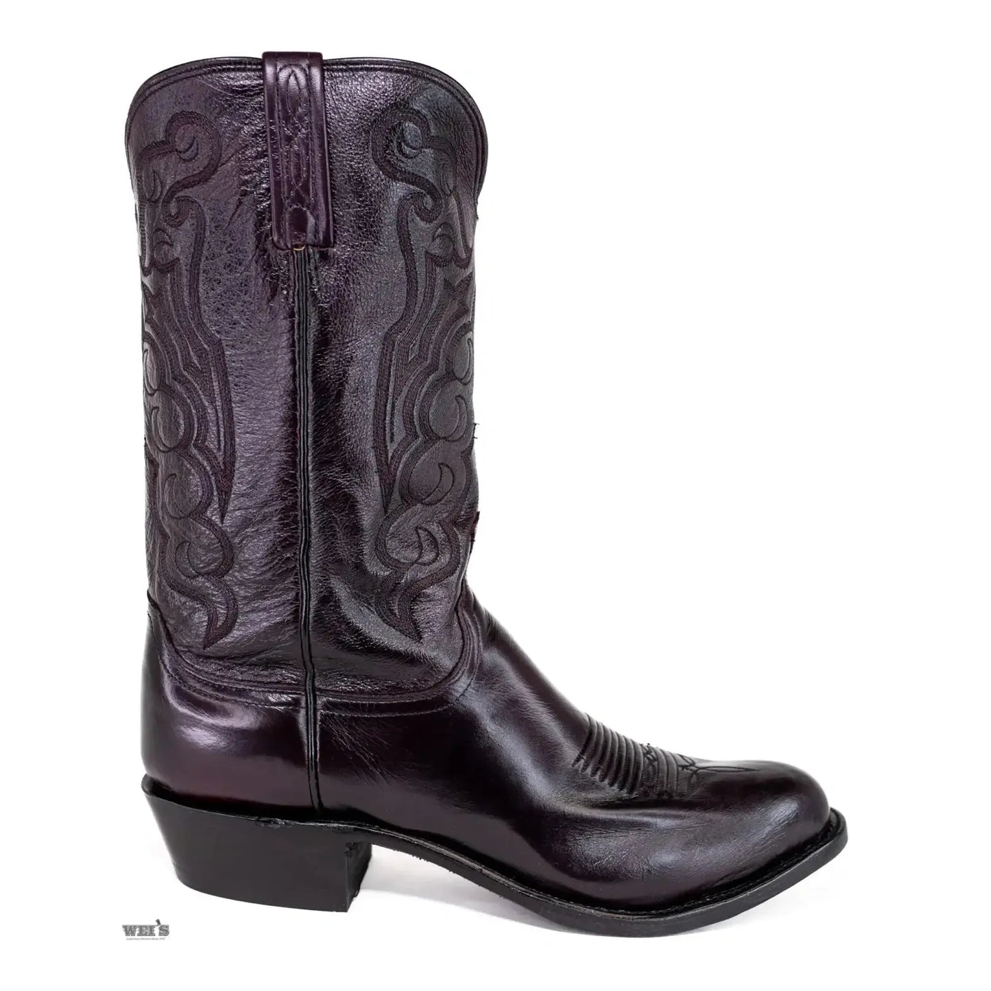 Lucchese 1883 Men's Cowboy Boots 13" Cordoba Calf Black N1614.R4