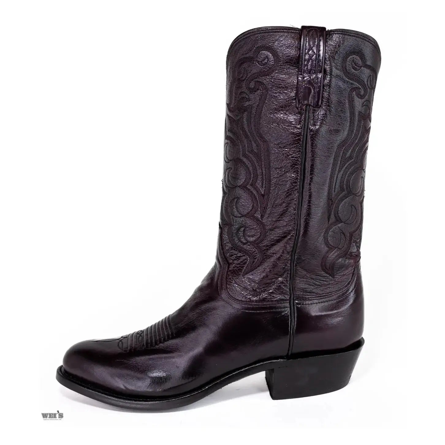 Lucchese 1883 Men's Cowboy Boots 13" Cordoba Calf Black N1614.R4