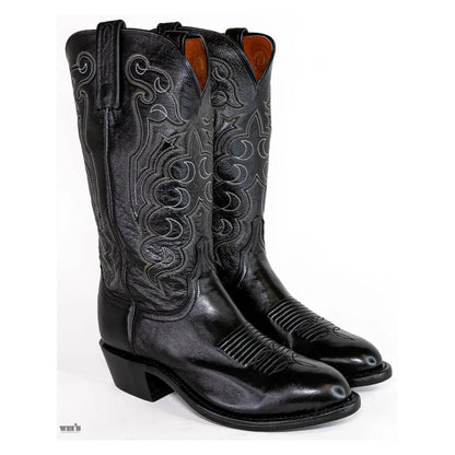 Lucchese 1883 Men's Cowboy Boots 14" Cordoba Calf Roper Toe N1613.R4