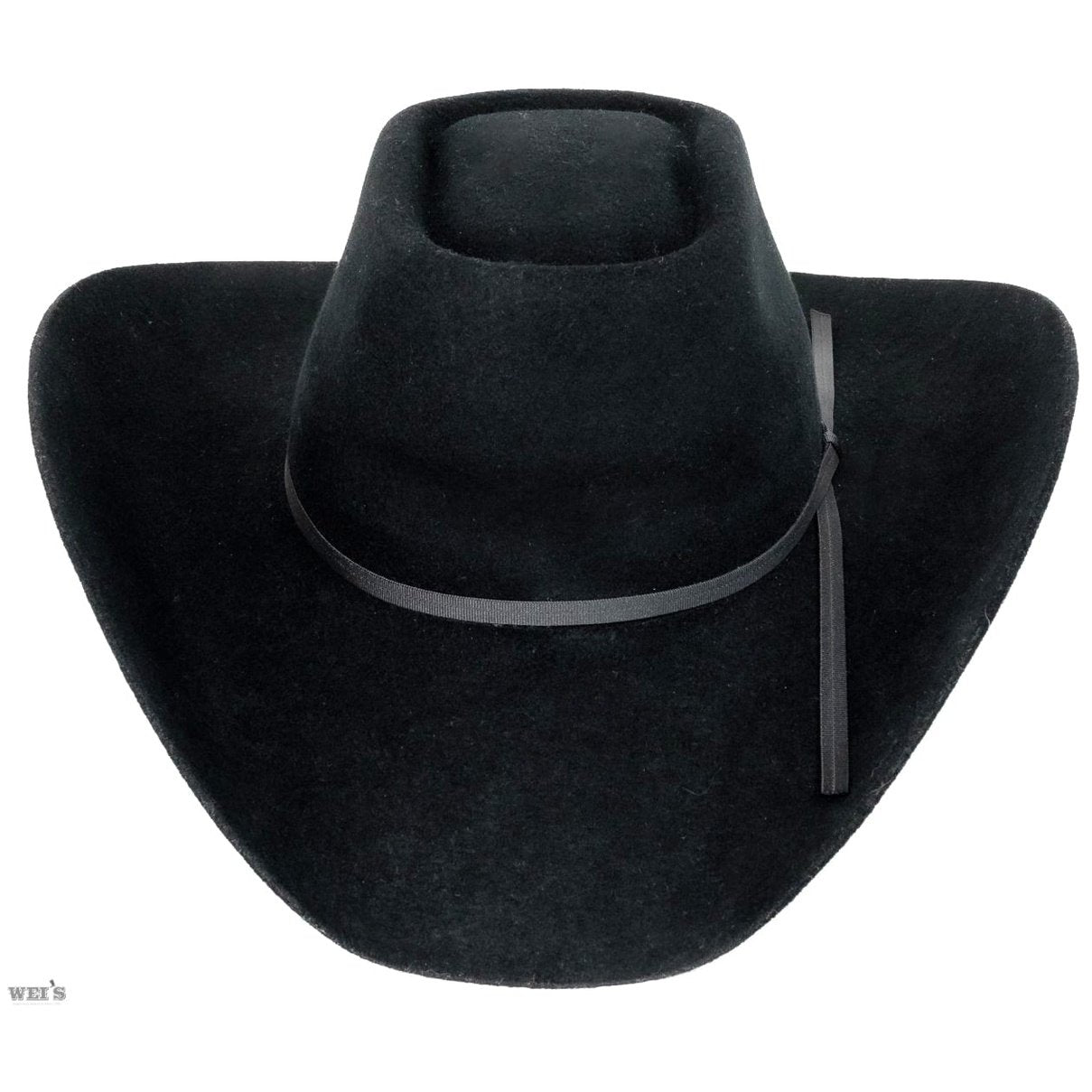 Master Hatters of Texas Sheridan Cowboy Hat 3X Felt Brick Crown, Pro Rodeo Brim