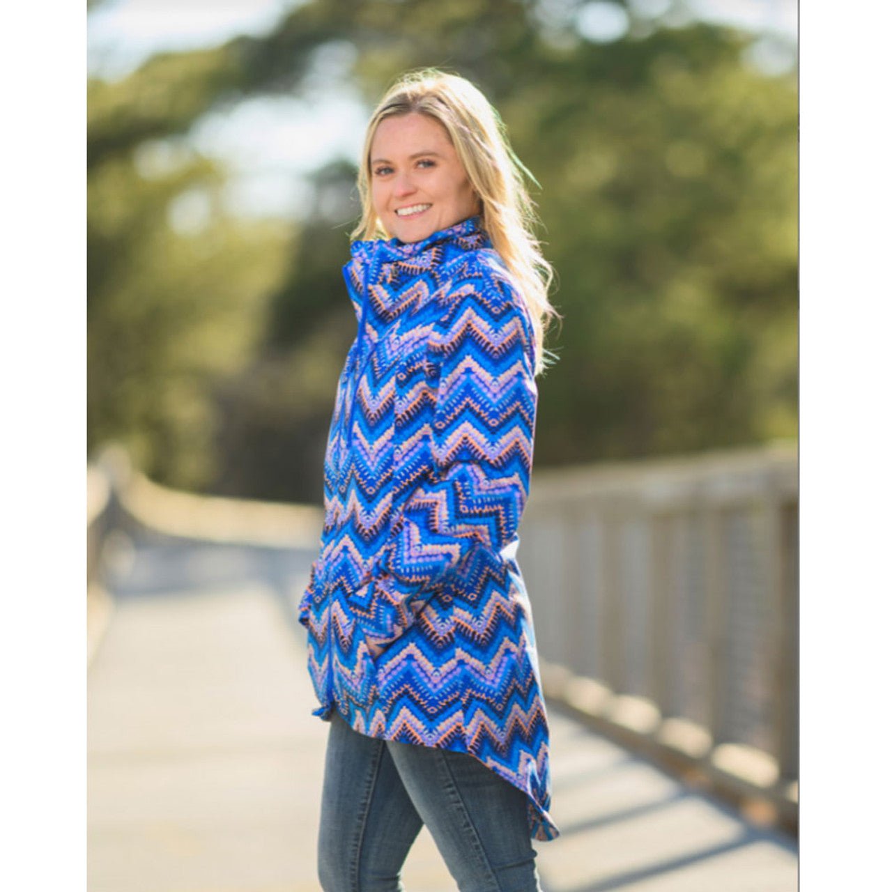 Outback Trading Co Women’s Elena Jacket In Blue -Clearance