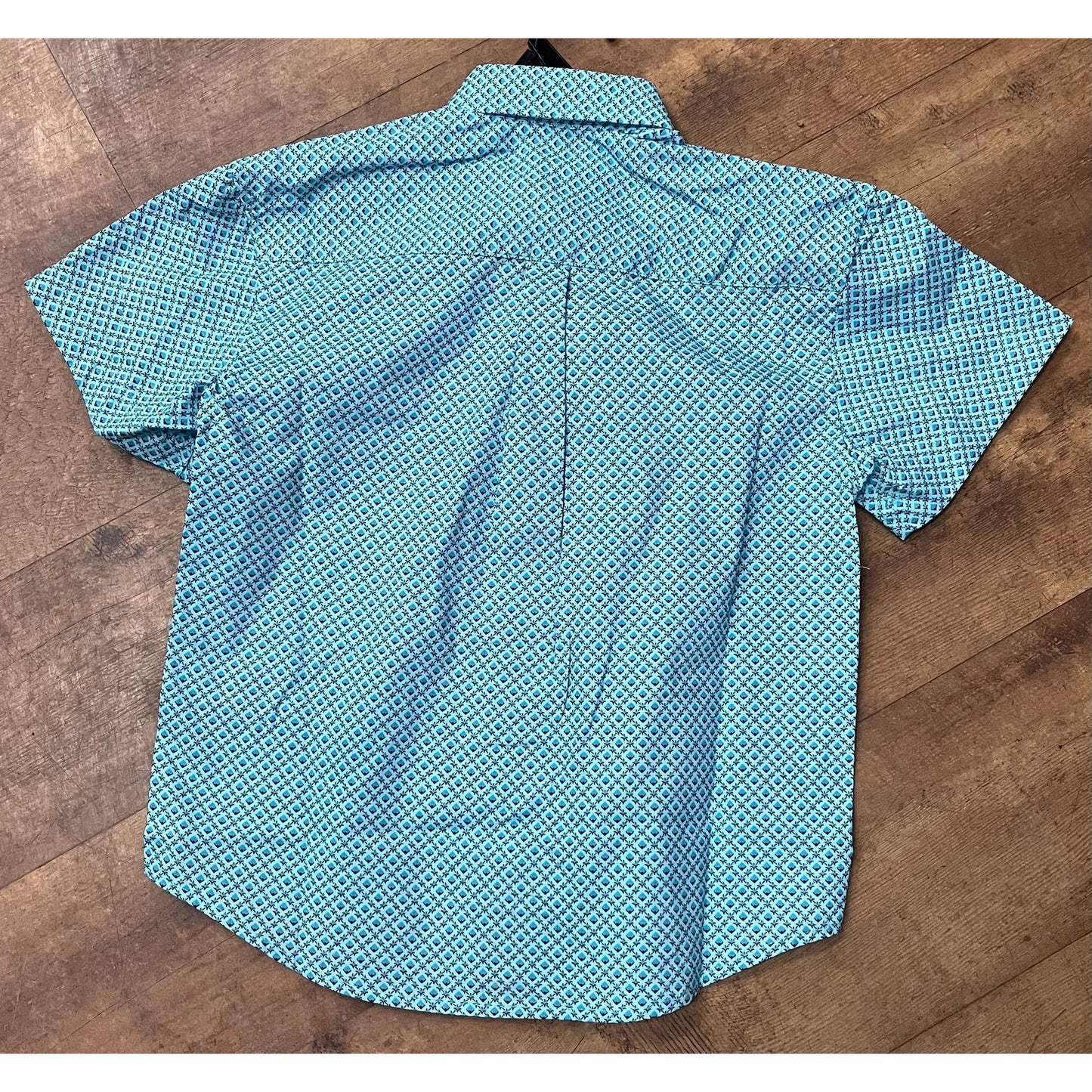 Panhandle Boy’s Shirt Western Short Sleeve Button Down PSBS1DR0LX