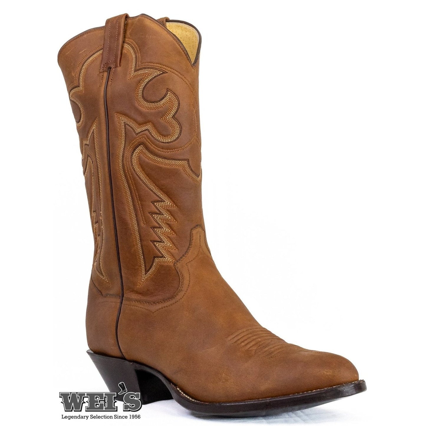 Panhandle Slim Men's Cowboy Boots 13" Cowhide R-toe