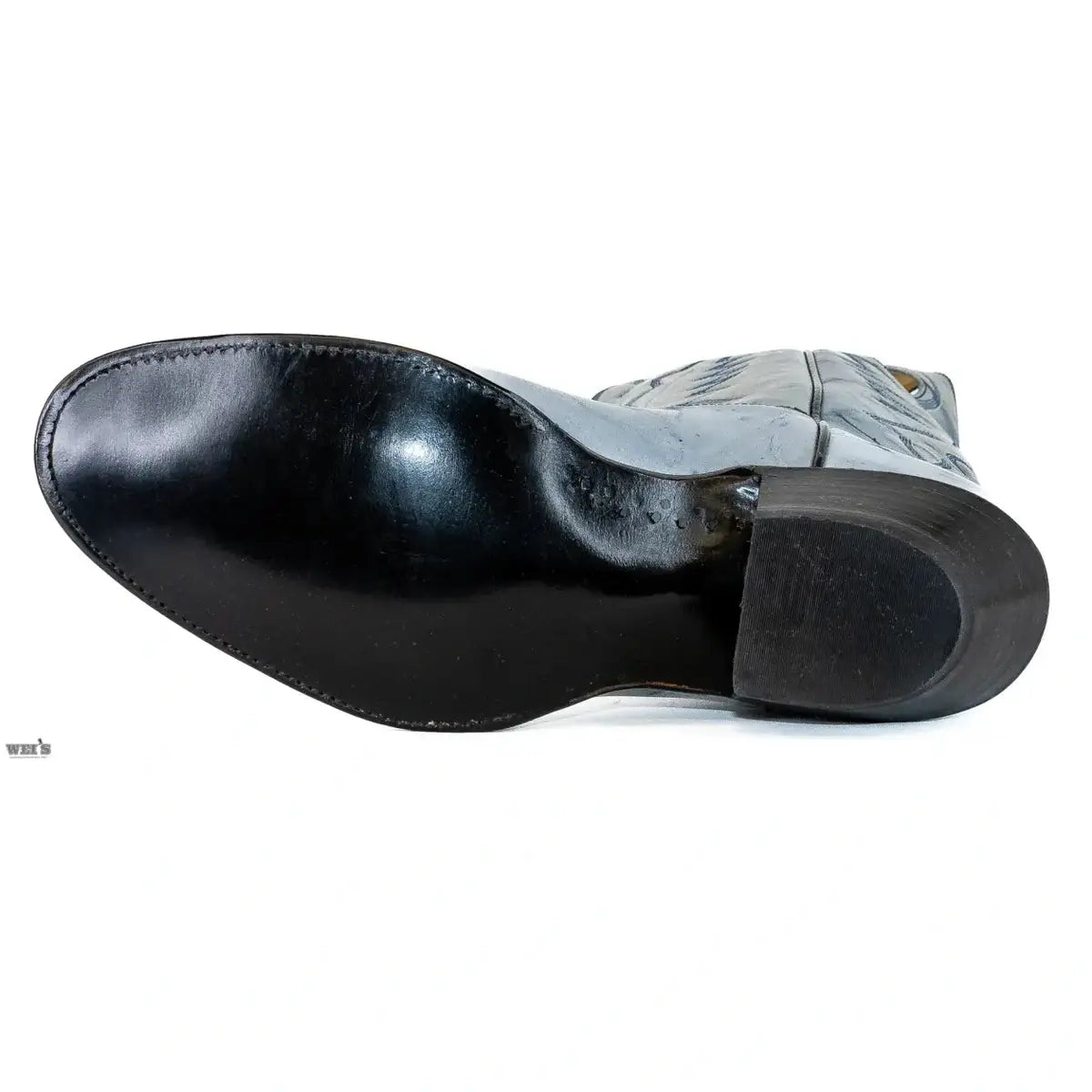 Panhandle Slim Men's Cowboy Boots 14" Yip Cowboy Heel R Toe Denim