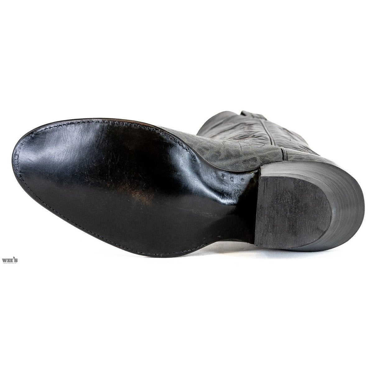 Panhandle Slim/Sanders Men's Cowboy Boots 13" Bullhide Grey Cowboy Heel R Toe