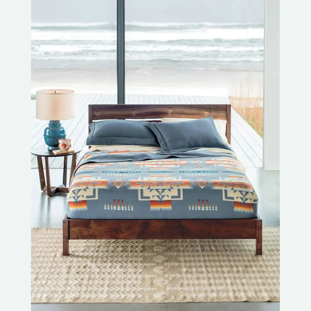 Pendleton Blanket Chief Joseph Jacquard Robe Slate