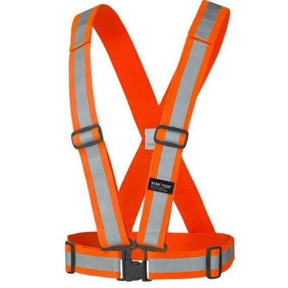 Pioneer Hi-Vis Work Wide Safety Sash with Tear-Away