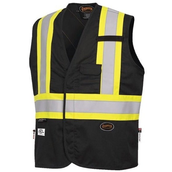 Pioneer Safety Unisex Work FR 88/12 Hi Visibility Vest V2540070