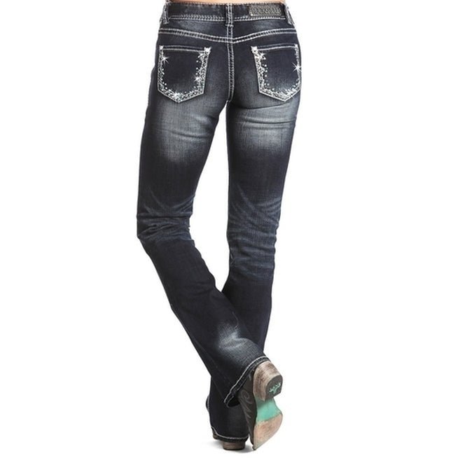 Rock & Roll Cowgirl Women’s Mid Rise Boot Cut