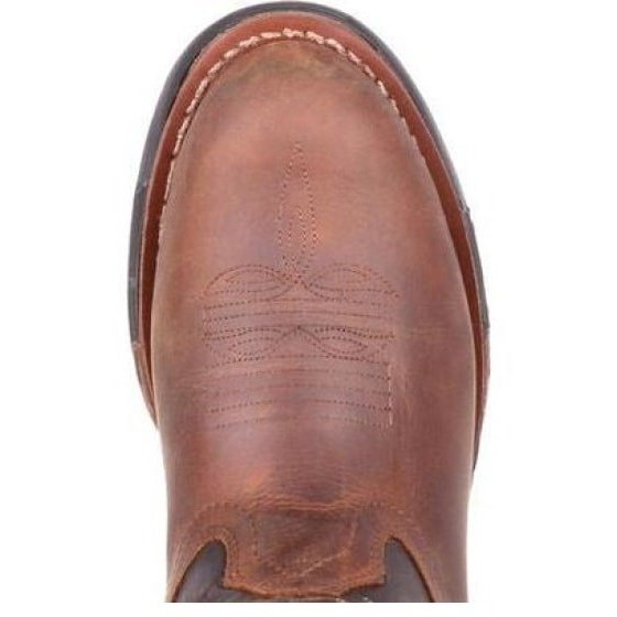 Rocky Men's Boots 11" Western Work Aztec Steel Shank Waterproof