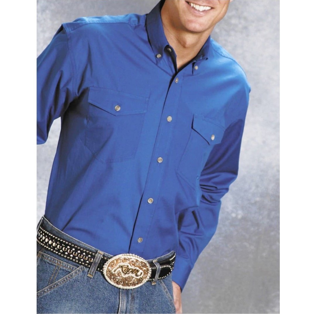 Roper Men’s Shirt Button Up - Large Sizes Only