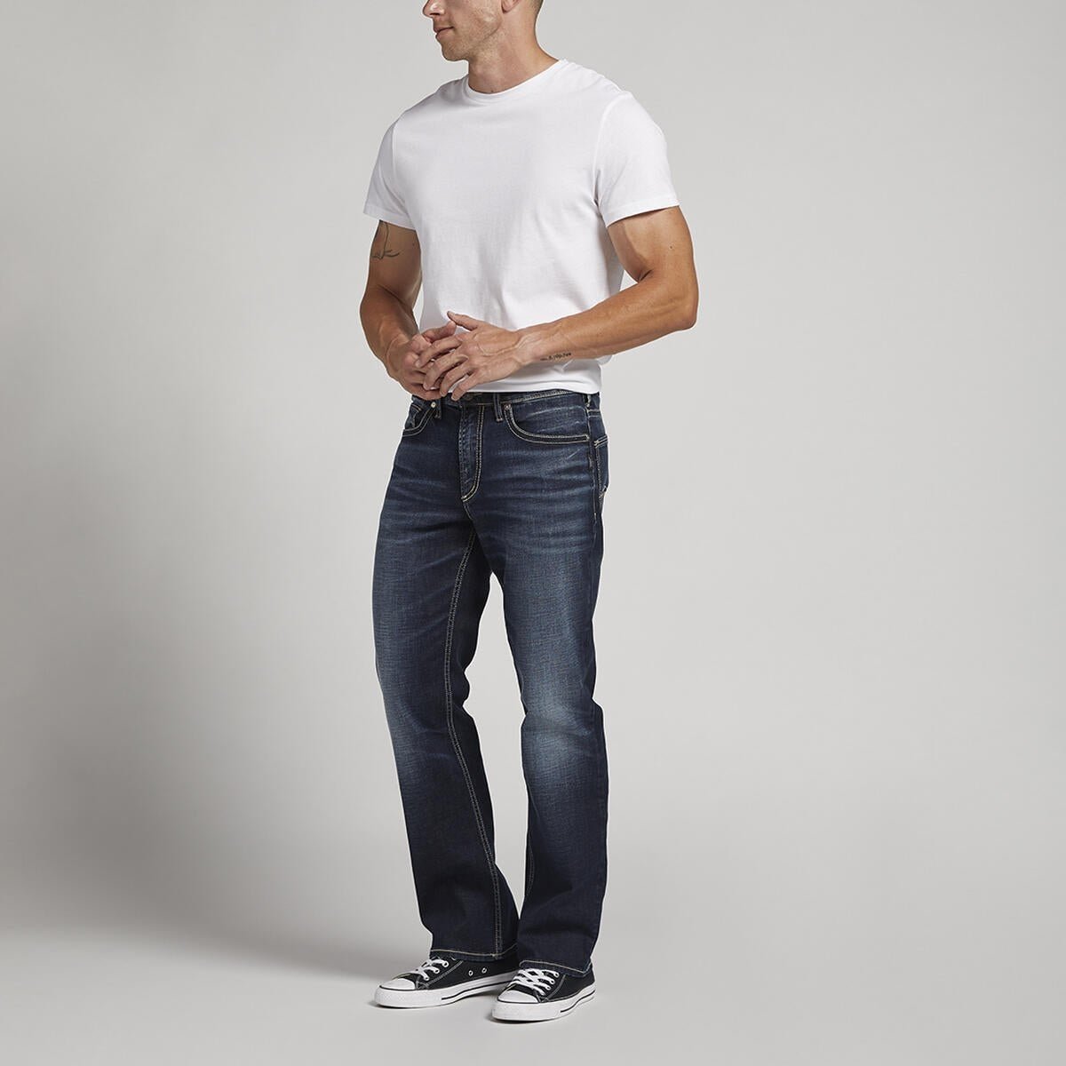 Silver Jeans Men’s Gordie Relaxed Fit Straight Leg