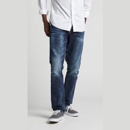 Silver Jeans Machray Classic Fit, Straight Leg M77427SLF362 - Silver Jeans