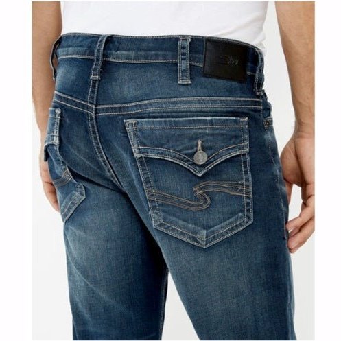 Silver Jeans Men's Zac Relaxed Fit Straight Leg -Clearance