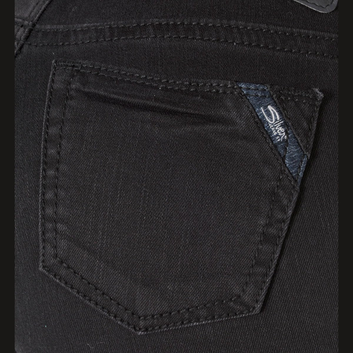 Silver Jeans Women's Aiko High Rise Super Skinny Fit L84012SBK515 Black-Clearance