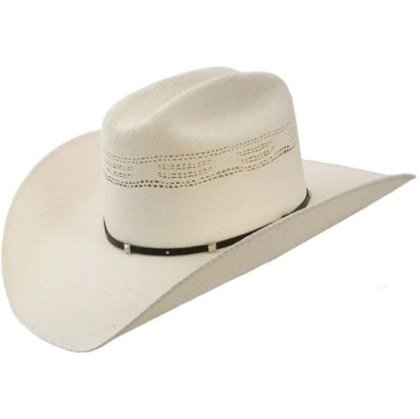 Stetson Kid’s Hat White Horse Straw 4" Brim 4 1/4" Crown