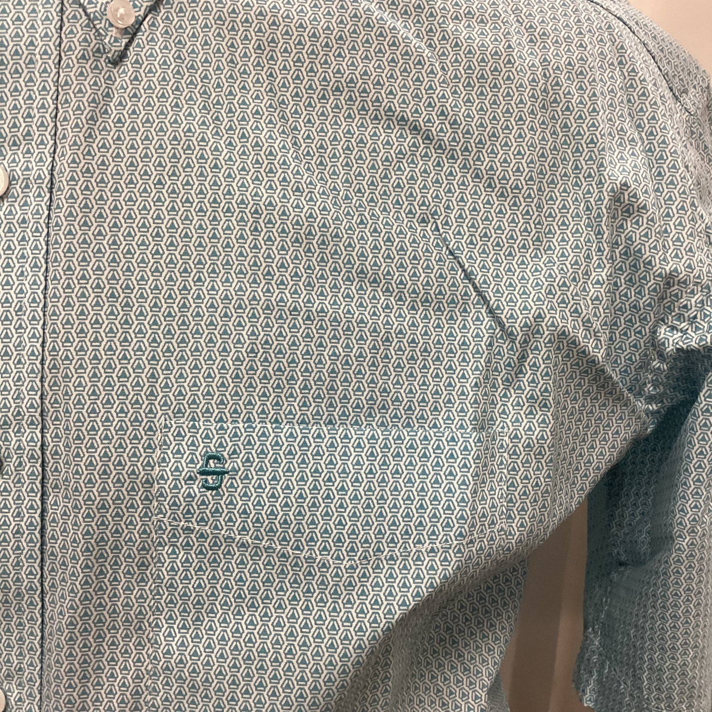 Stetson Men’s Button Down Short Sleeve Shirt