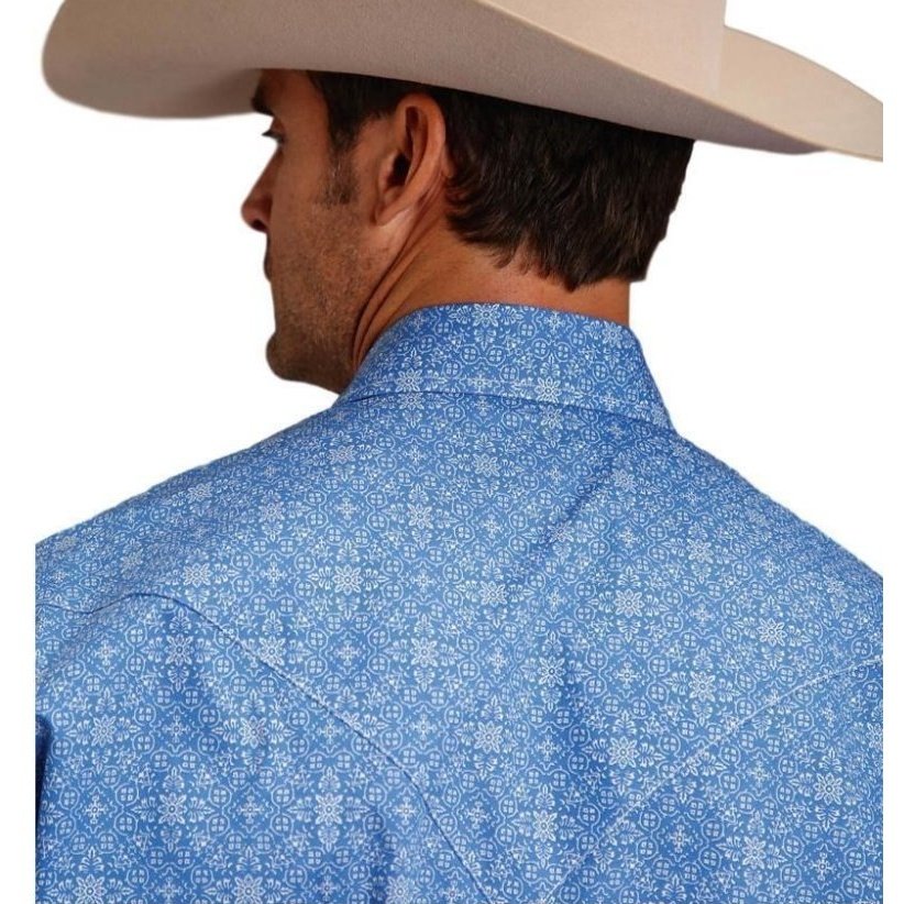 Stetson Men’s Shirt Short Sleeve Snaps