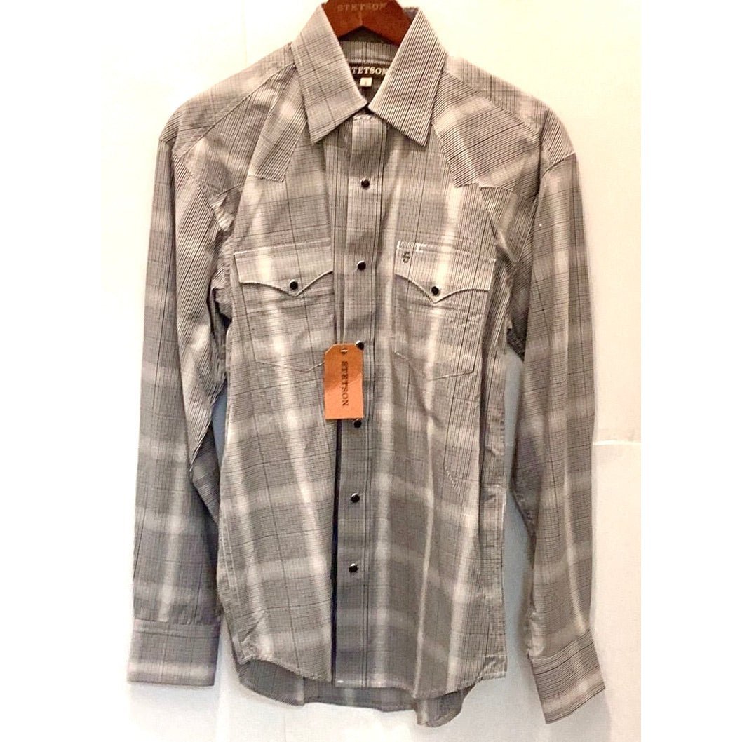 Stetson Men’s Snap Up Long Sleeve Shirt