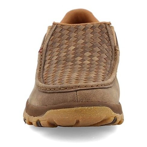 Twisted X Men’s Shoes Slip On Driving Chukka Moc MXC0018 - Twisted X