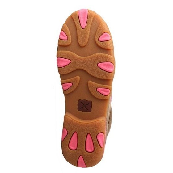 Twisted X Women's Shoes Driving Bomber Neon Pink Clearance