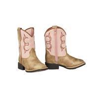 Twister Girl's Posy Light Pink Western Cowboy Boot