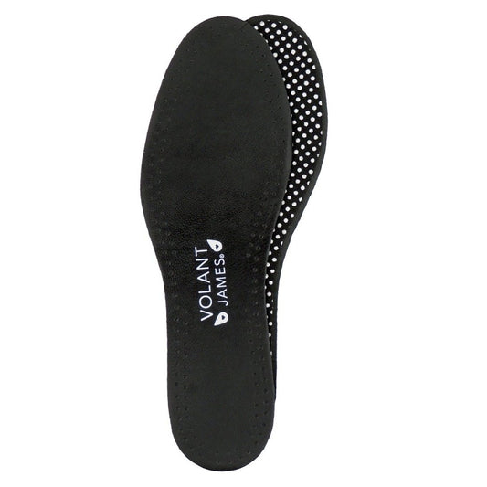 Volant James Leather Insoles with Activated Charcoal - Volant James