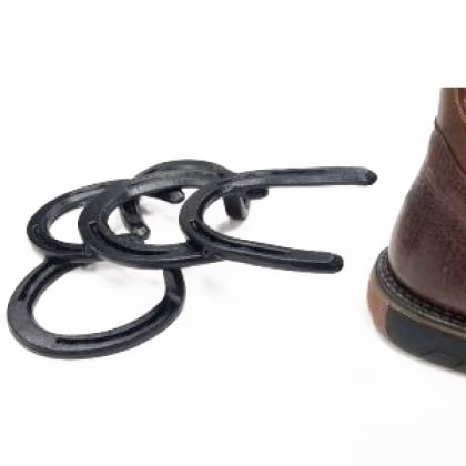 Wei's Boot Jack Custom Welded Horseshoes