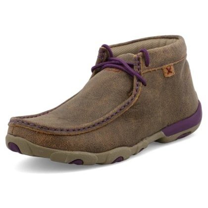 Women’s Twisted X Shoes Casual Chukka Driving Moc WDM0015 - Twisted X