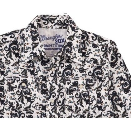 Wrangler Boy’s Shirt Advanced Comfort 20X Competition Snaps