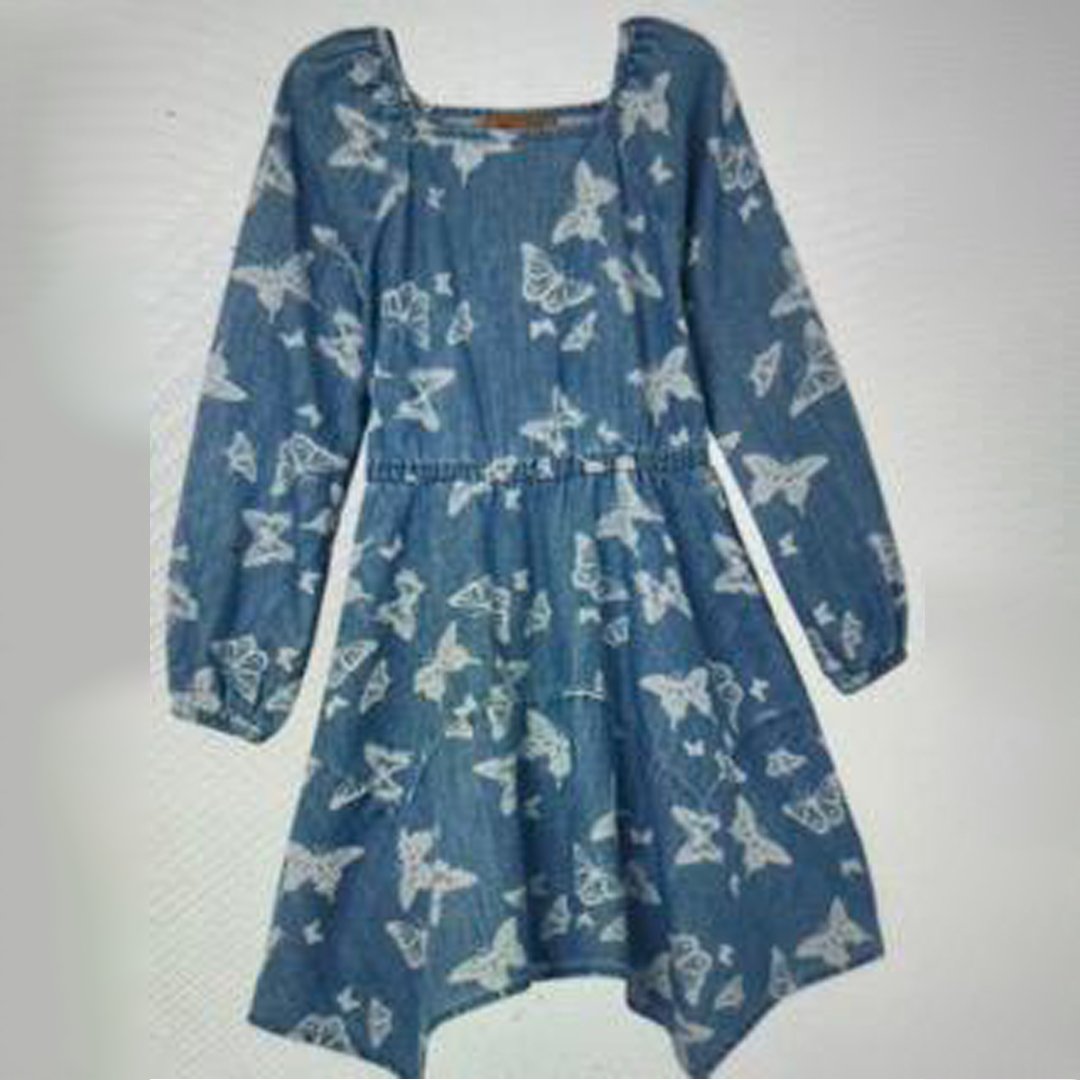 Wrangler Girl's Dress Blue