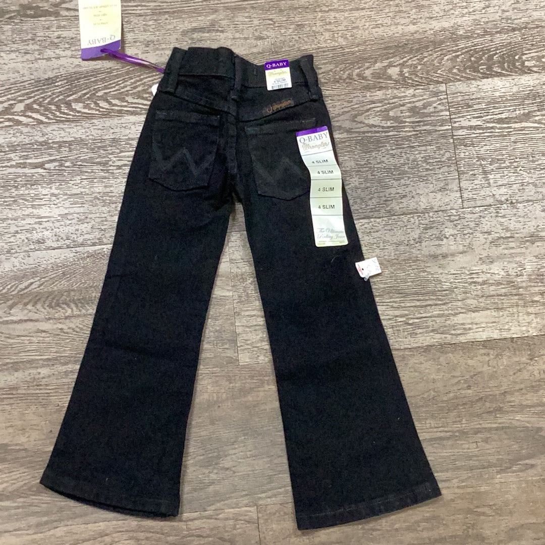 Wrangler Girl's Jeans QBaby Black Magic
