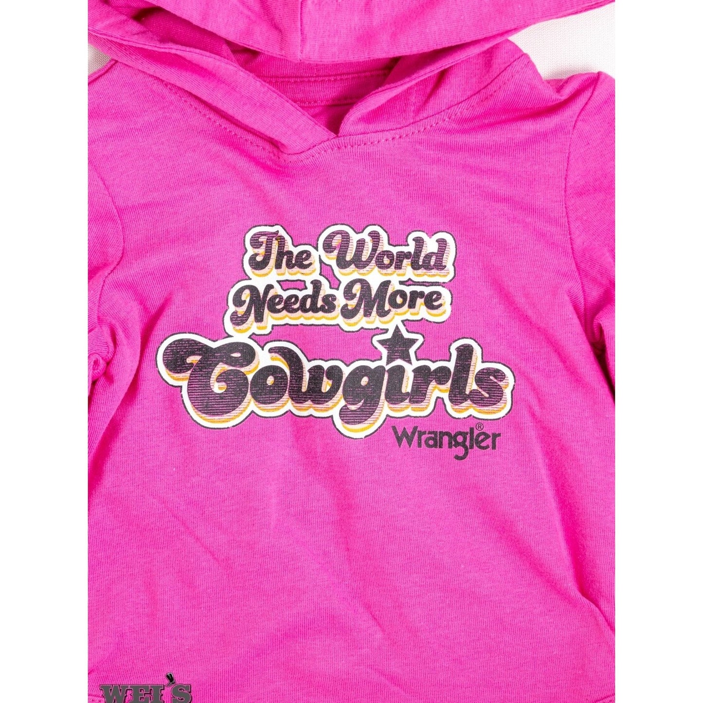 Wrangler Girl’s Onesie Long Sleeve Hooded Ears