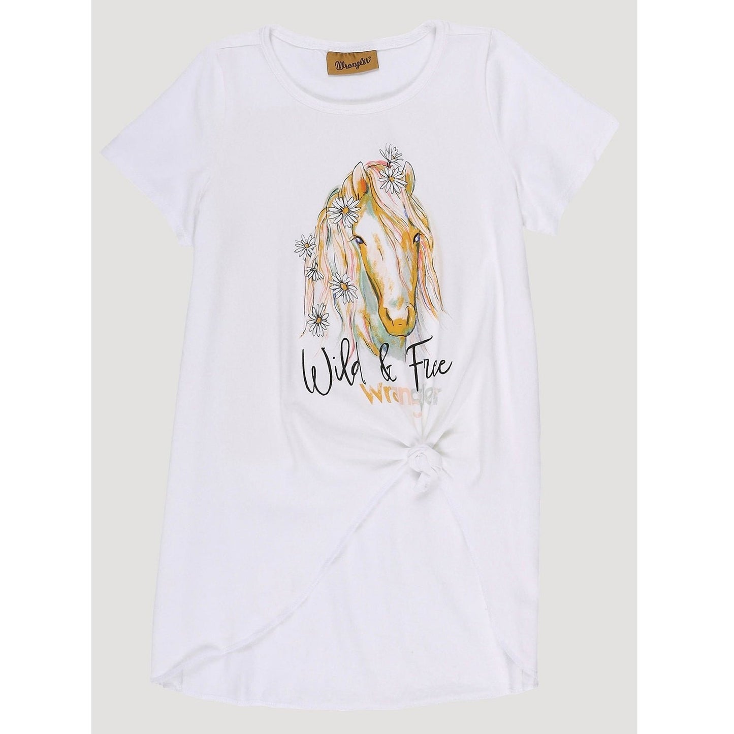 Wrangler Girl’s Wild And Free Horse Graphic Shirt