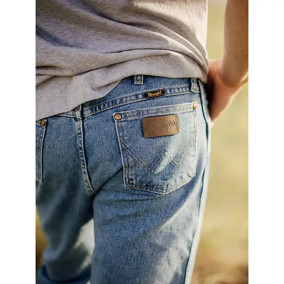 Wrangler Men’s Jeans Cowboy Cut Original Fit Antique Wash