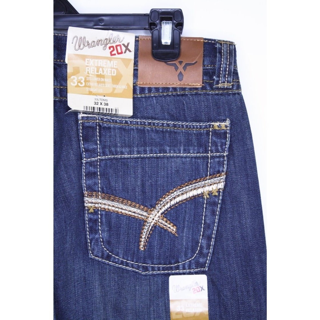 Wrangler Men's Jeans Extreme Relaxed Low Rise