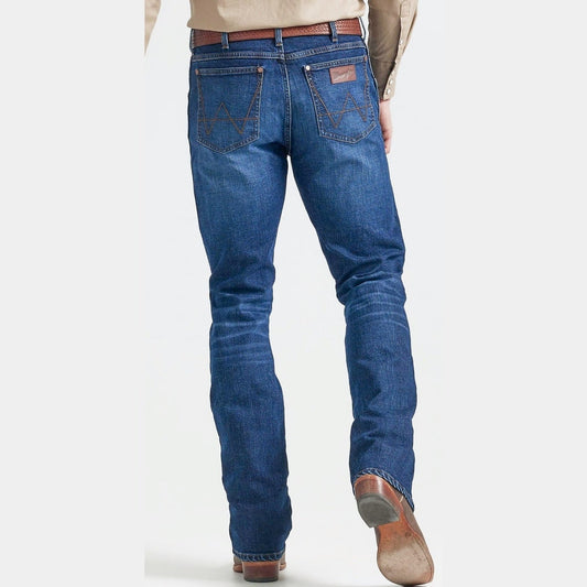 Wrangler Men’s Jeans Retro Low Rise Slim Fit Boot 112332505 - Wrangler