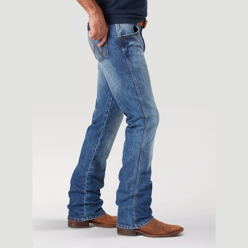 Wrangler Men's Jeans Retro Slim Fit Boot Cut- CLEARANCE