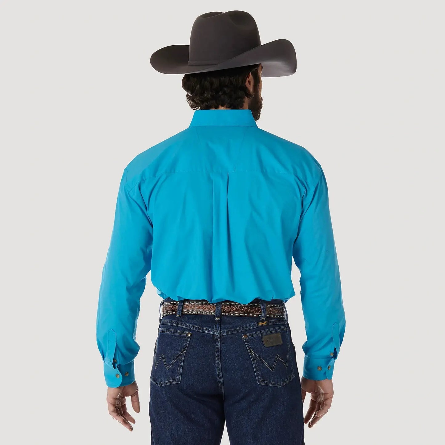 Wrangler Men’s Shirt George Strait Long Sleeve Button Down