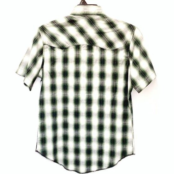 Wrangler Men’s Shirt Short Sleeve Snaps