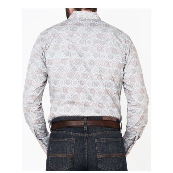 Wrangler Men’s Shirt Western Retro Long Sleeve Snap- Clearance