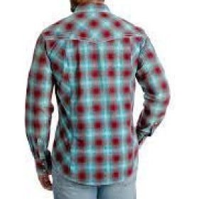 Wrangler Men’s Shirt Western Rock 47 Long Sleeve Snaps - Clearance