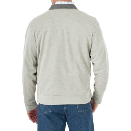 Wrangler Men’s Sweater George Strait Quarter Zip Pullover