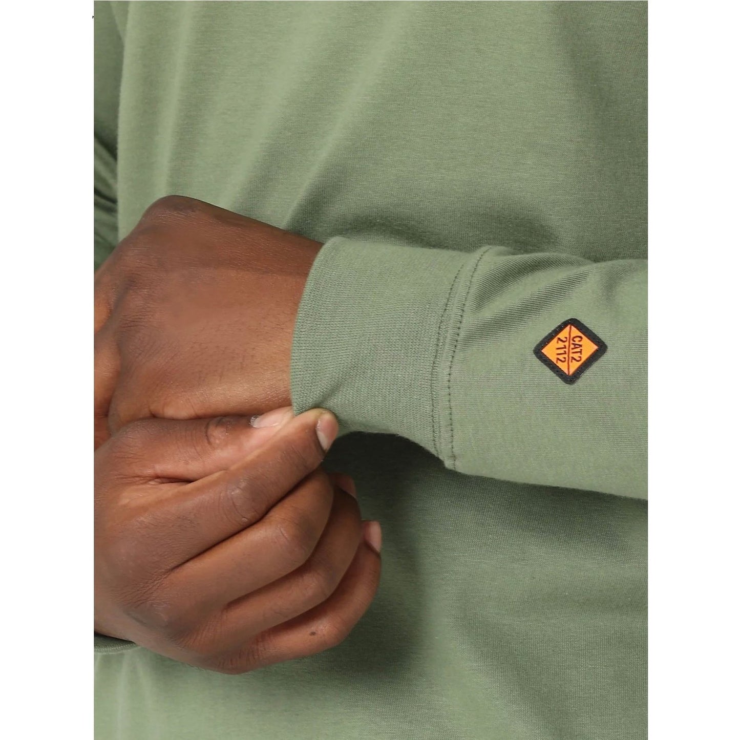 Wrangler Men’s Work Shirt FR Flame Resistant Skull Logo Long Sleeve