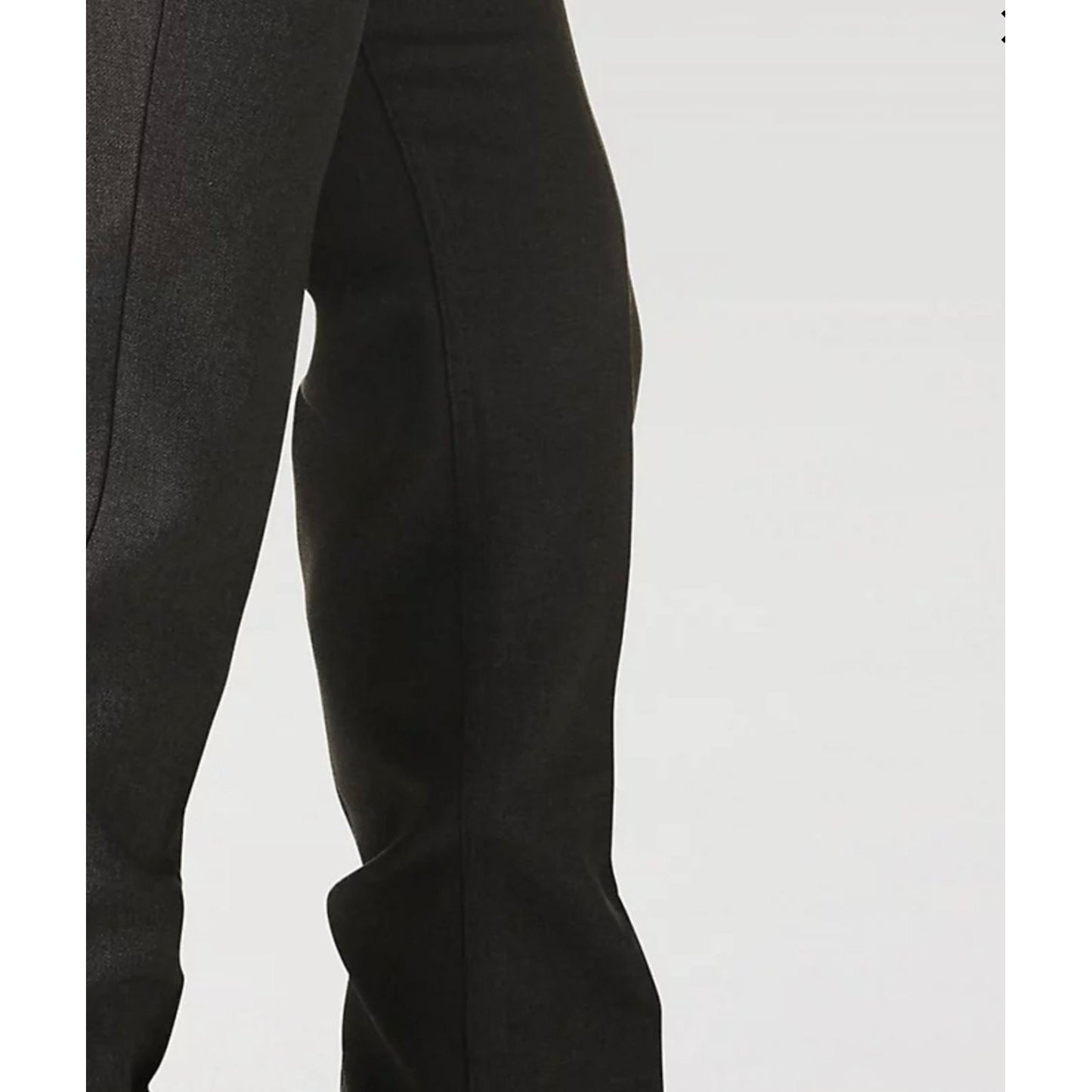 Wrangler Men’s Wrancher Dress Pants Heather Black